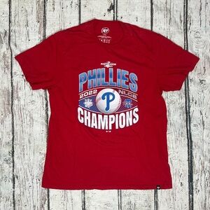 Philadelphia Phillies 2022 NL MLB Baseball Champions Mens Tshirt